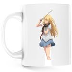 Casa si Gradina - Bucatarie si vesela - Cani si pahare - Cani si cesti - Cana Your Lie in April Kaori Miyazono Anime, alba, 330 ml - Infinity.ro