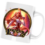 Casa si Gradina - Bucatarie si vesela - Cani si pahare - Cani si cesti - Cana League of Legends Ahri Cosplay LoL Game Star, alba, 330 ml - Infinity.ro
