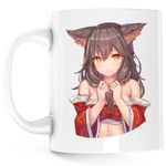 Casa si Gradina - Bucatarie si vesela - Cani si pahare - Cani si cesti - Cana League of Legends Ahri Champion Artwork Anime, alba, 330 ml - Infinity.ro