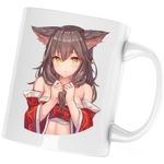 Casa si Gradina - Bucatarie si vesela - Cani si pahare - Cani si cesti - Cana League of Legends Ahri Champion Artwork Anime, alba, 330 ml - Infinity.ro
