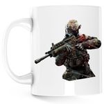 Casa si Gradina - Bucatarie si vesela - Cani si pahare - Cani si cesti - Cana Call of Duty Modern Warfare Sniper, alba, 330 ml - Infinity.ro