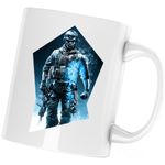 Casa si Gradina - Bucatarie si vesela - Cani si pahare - Cani si cesti - Cana Call of Duty Modern Warfare Soldat, alba, 330 ml - Infinity.ro