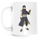 Casa si Gradina - Bucatarie si vesela - Cani si pahare - Cani si cesti - Cana Naruto Obito Uchiha Madara Anime Manga, alba, 330 ml - Infinity.ro