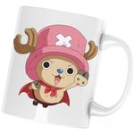 Casa si Gradina - Bucatarie si vesela - Cani si pahare - Cani si cesti - Cana Tony Tony Chopper One Piece Pirate Anime, alba, 330 ml - Infinity.ro