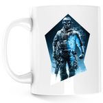 Casa si Gradina - Bucatarie si vesela - Cani si pahare - Cani si cesti - Cana Call of Duty Modern Warfare Soldat, alba, 330 ml - Infinity.ro