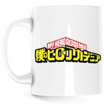 Casa si Gradina - Bucatarie si vesela - Cani si pahare - Cani si cesti - Cana My Hero Academia Logo Emblem Anime, alba, 330 ml - Infinity.ro