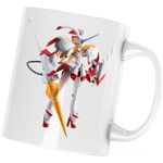 Casa si Gradina - Bucatarie si vesela - Cani si pahare - Cani si cesti - Cana Darling in the FranXX Robot Anime Manga, alba, 330 ml - Infinity.ro