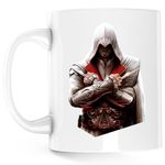 Casa si Gradina - Bucatarie si vesela - Cani si pahare - Cani si cesti - Cana Assassin's Creed Silent Asasin Gaming, alba, 330 ml - Infinity.ro