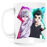 Casa si Gradina - Bucatarie si vesela - Cani si pahare - Cani si cesti - Cana Hunter x Hunter Gon Killua Friends, alba, 330 ml - Infinity.ro