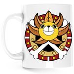 Casa si Gradina - Bucatarie si vesela - Cani si pahare - Cani si cesti - Cana Thousand Sunny Brigandine One Piece Ship, alba, 330 ml - Infinity.ro