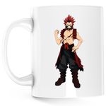 Casa si Gradina - Bucatarie si vesela - Cani si pahare - Cani si cesti - Cana My Hero Academy Eijirou Kirishima Gamer, alba, 330 ml - Infinity.ro