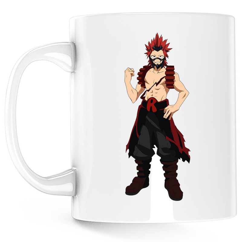Casa si Gradina - Bucatarie si vesela - Cani si pahare - Cani si cesti - Cana My Hero Academy Eijirou Kirishima Gamer, alba, 330 ml - Infinity.ro
