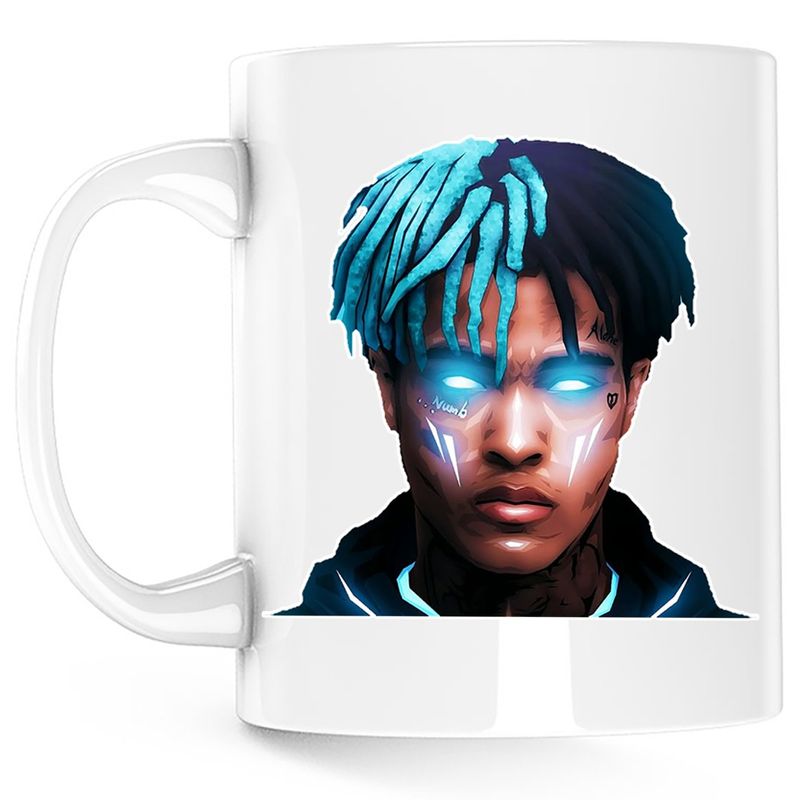 Casa si Gradina - Bucatarie si vesela - Cani si pahare - Cani si cesti - Cana XXXTentacion Hip Hop Rap, alba, 330 ml - Infinity.ro