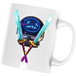 Casa si Gradina - Bucatarie si vesela - Cani si pahare - Cani si cesti - Cana Astro Jack Light Knives Fortnite Epic, alba, 330 ml - Infinity.ro