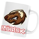 Casa si Gradina - Bucatarie si vesela - Cani si pahare - Cani si cesti - Cana Roblox Cool Werewolf, alba, 330 ml - Infinity.ro