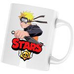 Casa si Gradina - Bucatarie si vesela - Cani si pahare - Cani si cesti - Cana Naruto Brawl Stars Master Game Play, alba, 330 ml - Infinity.ro