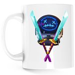 Casa si Gradina - Bucatarie si vesela - Cani si pahare - Cani si cesti - Cana Astro Jack Light Knives Fortnite Epic, alba, 330 ml - Infinity.ro