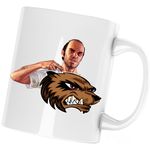 Casa si Gradina - Bucatarie si vesela - Cani si pahare - Cani si cesti - Cana Wolverine GTA Badass Bad Boy XMen Trevor, alba, 330 ml - Infinity.ro