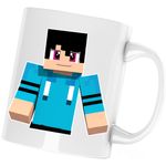 Casa si Gradina - Bucatarie si vesela - Cani si pahare - Cani si cesti - Cana Minecraft Happy Alex, alba, 330 ml - Infinity.ro