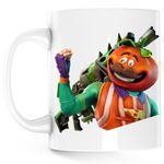 Casa si Gradina - Bucatarie si vesela - Cani si pahare - Cani si cesti - Cana Tomato Fortnite Epic Weapon, alba, 330 ml - Infinity.ro