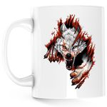 Casa si Gradina - Bucatarie si vesela - Cani si pahare - Cani si cesti - Cana Joker Wolf Attack Fortnite Epic Lup, alba, 330 ml - Infinity.ro