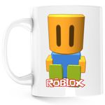 Casa si Gradina - Bucatarie si vesela - Cani si pahare - Cani si cesti - Cana Roblox The Noob Gaming, alba, 330 ml - Infinity.ro