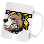 Casa si Gradina - Bucatarie si vesela - Cani si pahare - Cani si cesti - Cana Badass Chop Dog GTA 5, alba, 330 ml - Infinity.ro
