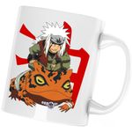 Casa si Gradina - Bucatarie si vesela - Cani si pahare - Cani si cesti - Cana Naruto Jiraiya Uzumaki Manga Anime, alba, 330 ml - Infinity.ro