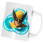 Casa si Gradina - Bucatarie si vesela - Cani si pahare - Cani si cesti - Cana Wolverine Legendary Skin Fortnite VBucks, alba, 330 ml - Infinity.ro