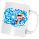 Casa si Gradina - Bucatarie si vesela - Cani si pahare - Cani si cesti - Cana Naruto Uzumaki Power Magic Storm, alba, 330 ml - Infinity.ro