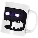 Casa si Gradina - Bucatarie si vesela - Cani si pahare - Cani si cesti - Cana Minecraft Enderman Speriat, alba, 330 ml - Infinity.ro
