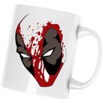 Casa si Gradina - Bucatarie si vesela - Cani si pahare - Cani si cesti - Cana Deadpool Ninja Mask Marvel, alba, 330 ml - Infinity.ro