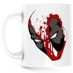 Casa si Gradina - Bucatarie si vesela - Cani si pahare - Cani si cesti - Cana Deadpool Ninja Mask Marvel, alba, 330 ml - Infinity.ro