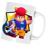 Casa si Gradina - Bucatarie si vesela - Cani si pahare - Cani si cesti - Cana Pam Skin Brawl Stars GTA, alba, 330 ml - Infinity.ro