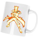 Casa si Gradina - Bucatarie si vesela - Cani si pahare - Cani si cesti - Cana Naruto Minato Namikaze Fire Anime Manga, alba, 330 ml - Infinity.ro