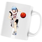Casa si Gradina - Bucatarie si vesela - Cani si pahare - Cani si cesti - Cana Seijuro Kuroko no Basket Tetsuya  Manga Anime, alba, 330 ml - Infinity.ro