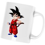 Casa si Gradina - Bucatarie si vesela - Cani si pahare - Cani si cesti - Cana Dragon Ball Z Son Goku DBZ Gta, alba, 330 ml - Infinity.ro