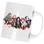 Casa si Gradina - Bucatarie si vesela - Cani si pahare - Cani si cesti - Cana Darling in the FranXX Anime Girls Manga, alba, 330 ml - Infinity.ro