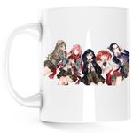 Casa si Gradina - Bucatarie si vesela - Cani si pahare - Cani si cesti - Cana Darling in the FranXX Anime Girls Manga, alba, 330 ml - Infinity.ro