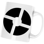 Casa si Gradina - Bucatarie si vesela - Cani si pahare - Cani si cesti - Cana Quake Team Fortress Clasic Dota Fallout Logo Scout Black GTA, alba, 330 ml - Infinity.ro