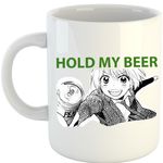 Casa si Gradina - Bucatarie si vesela - Cani si pahare - Cani si cesti - Cana Oresama Teacher Kurosaki Beer Peach Student Highschool, alba,  330 ml - Infinity.ro