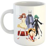 Casa si Gradina - Bucatarie si vesela - Cani si pahare - Cani si cesti - Cana Kamisama Kimono One Punch Man One Piece, alba,  330 ml - Infinity.ro