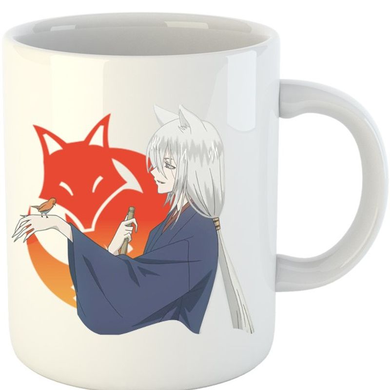 Casa si Gradina - Bucatarie si vesela - Cani si pahare - Cani si cesti - Cana Kamisama Kiss Tomoe Zakhari Anime Cosplay, alba,  330 ml - Infinity.ro