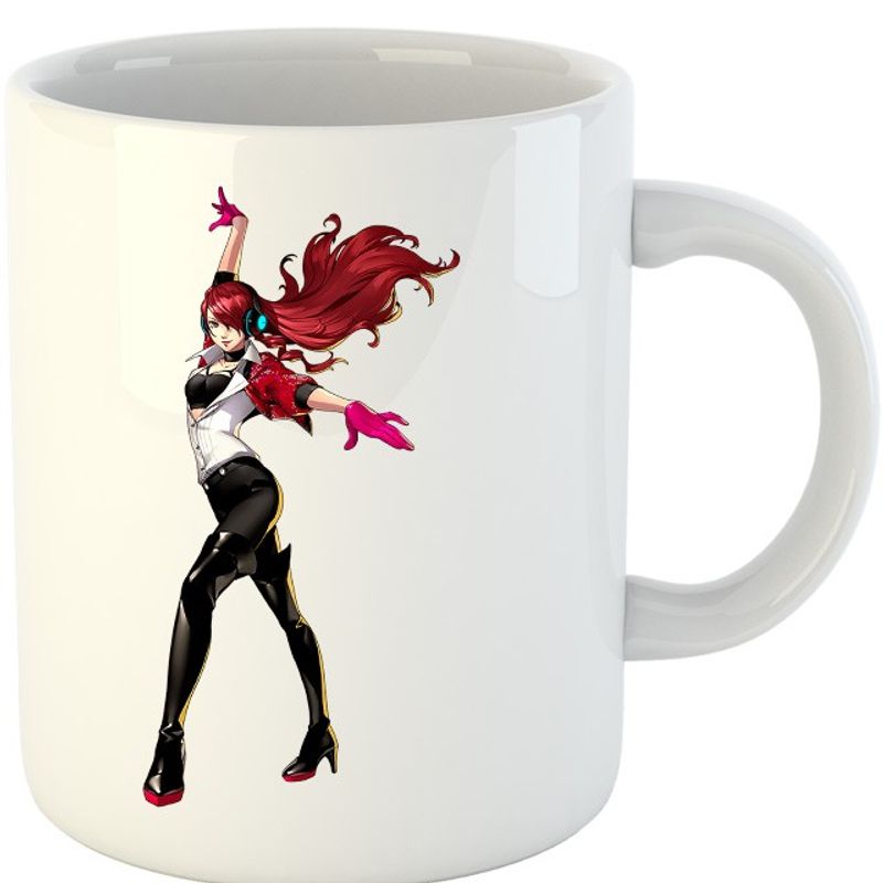 Casa si Gradina - Bucatarie si vesela - Cani si pahare - Cani si cesti - Cana Persona Mitsuru Kirijo Dancer Music Cosplay, alba,  330 ml - Infinity.ro