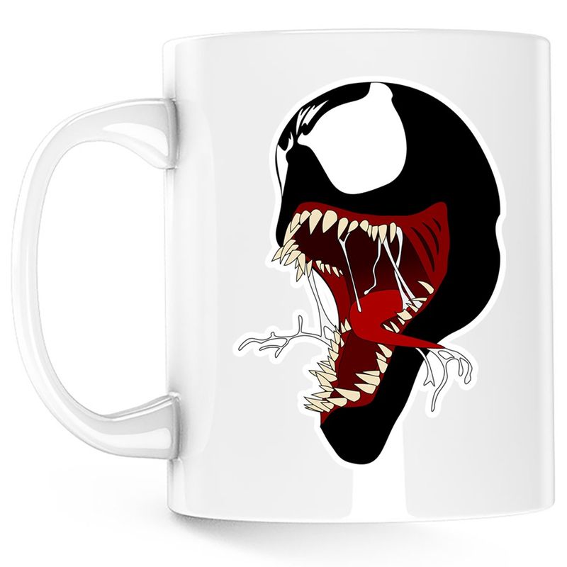 Casa si Gradina - Bucatarie si vesela - Cani si pahare - Cani si cesti - Cana Venom Bad Boy Horror, alba, 330 ml - Infinity.ro