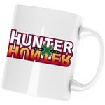Casa si Gradina - Bucatarie si vesela - Cani si pahare - Cani si cesti - Cana Logo Hunter x Hunter Anime Manga, alba, 330 ml - Infinity.ro