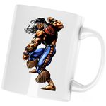 Casa si Gradina - Bucatarie si vesela - Cani si pahare - Cani si cesti - Cana Mortal Kombat Nightwolf The Ultimate Warrior, alba, 330 ml - Infinity.ro