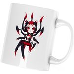 Casa si Gradina - Bucatarie si vesela - Cani si pahare - Cani si cesti - Cana League of Legends Elise Spider Queen LoL, alba, 330 ml - Infinity.ro