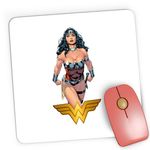 PC, gaming si accesorii - Periferice PC - Mousepad - Mousepad Gaming Wonder Women Logo Wings Super Powers, 21x19 см - Infinity.ro