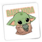 PC, gaming si accesorii - Periferice PC - Mousepad - Mousepad Gaming Baby Yoda Frog Small Cute Pillow, 21x19 см - Infinity.ro